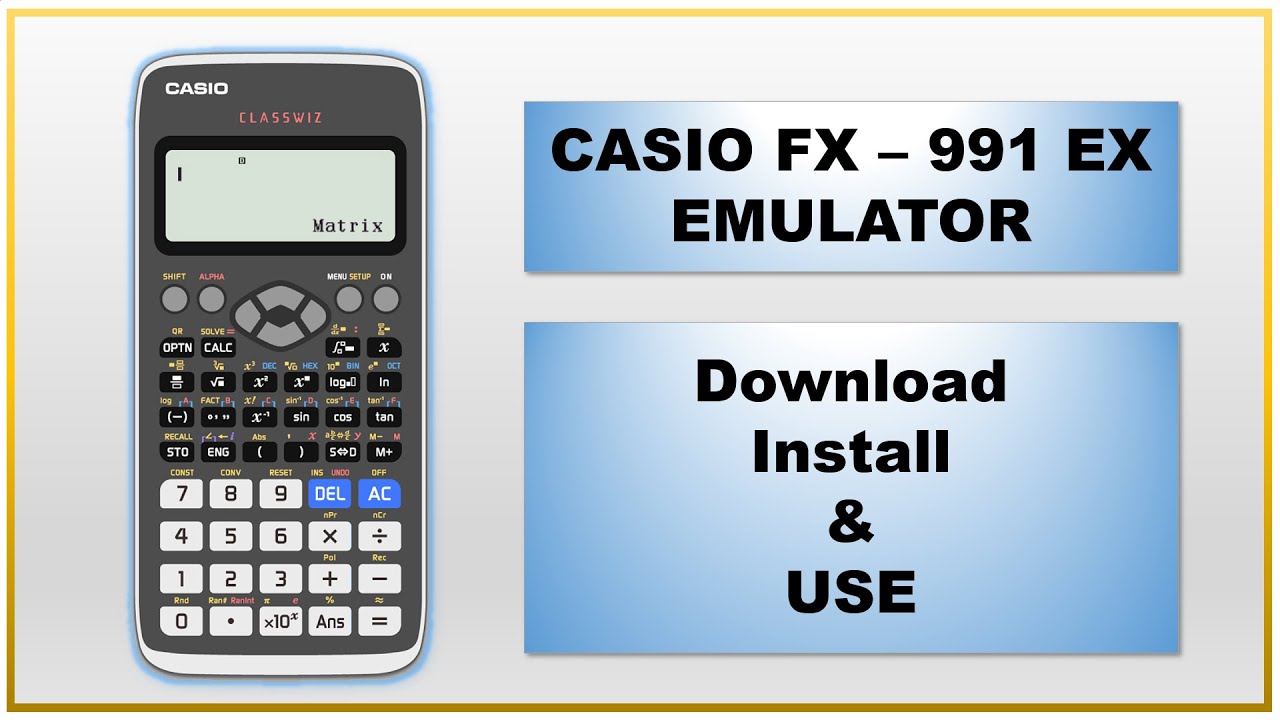 casio fx 991 es plus emulator free download